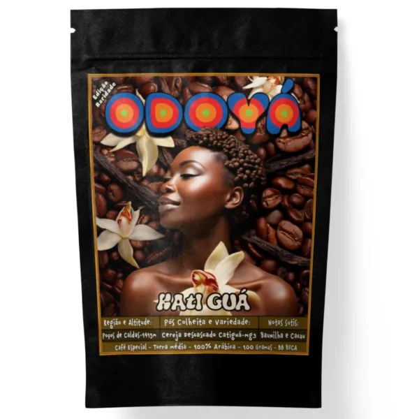 Café Odoyá - Kati Gua - 100 Gramas, 100% Arabica - Torra media - 88 pontos bsca, notas Baunilha e cacau