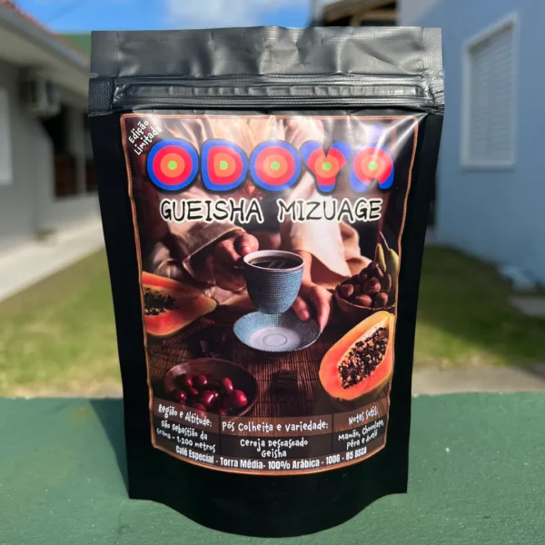 Odoya Gueisha - Notas de Chocolate e avelã